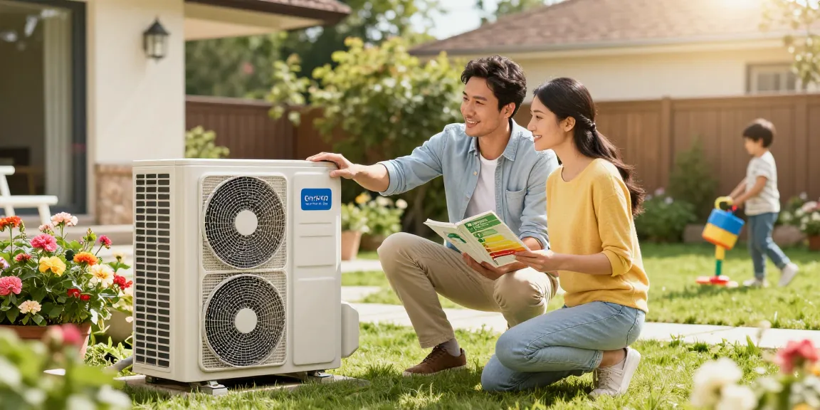 Family discussing wärmepumpe kaufen for energy-efficient home comfort.