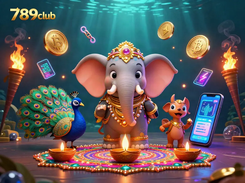 Engage with 789club's vibrant online gaming scene featuring 3D elements and captivating animations.
