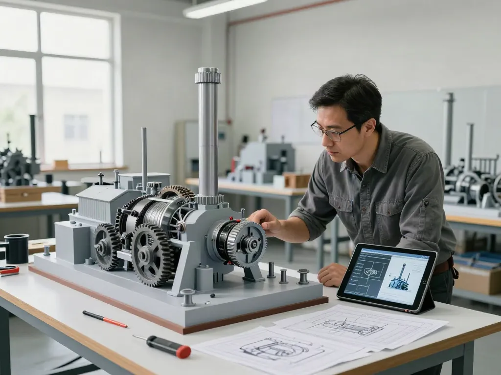 Industriemodelle im Großformat: Präzision und Detailtreue beim Modellbau Industrieanlage