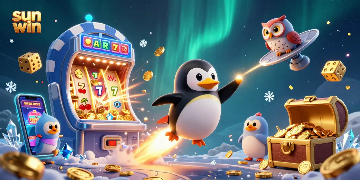 Experience thrilling gameplay at sun win with vibrant casino elements and exciting 3D visuals.