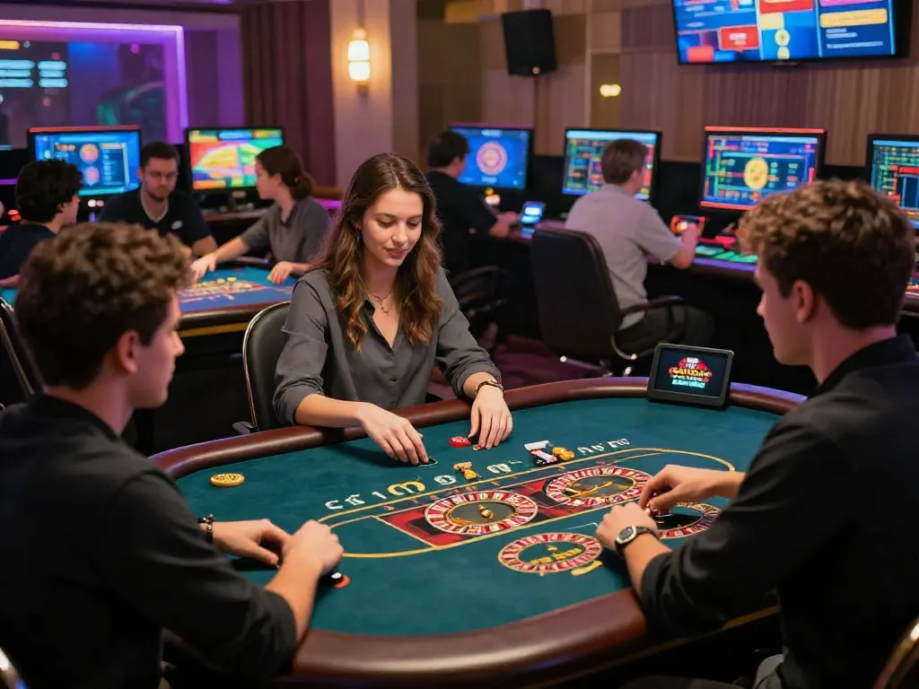 ku88 engaging live casino experience with players and dealers