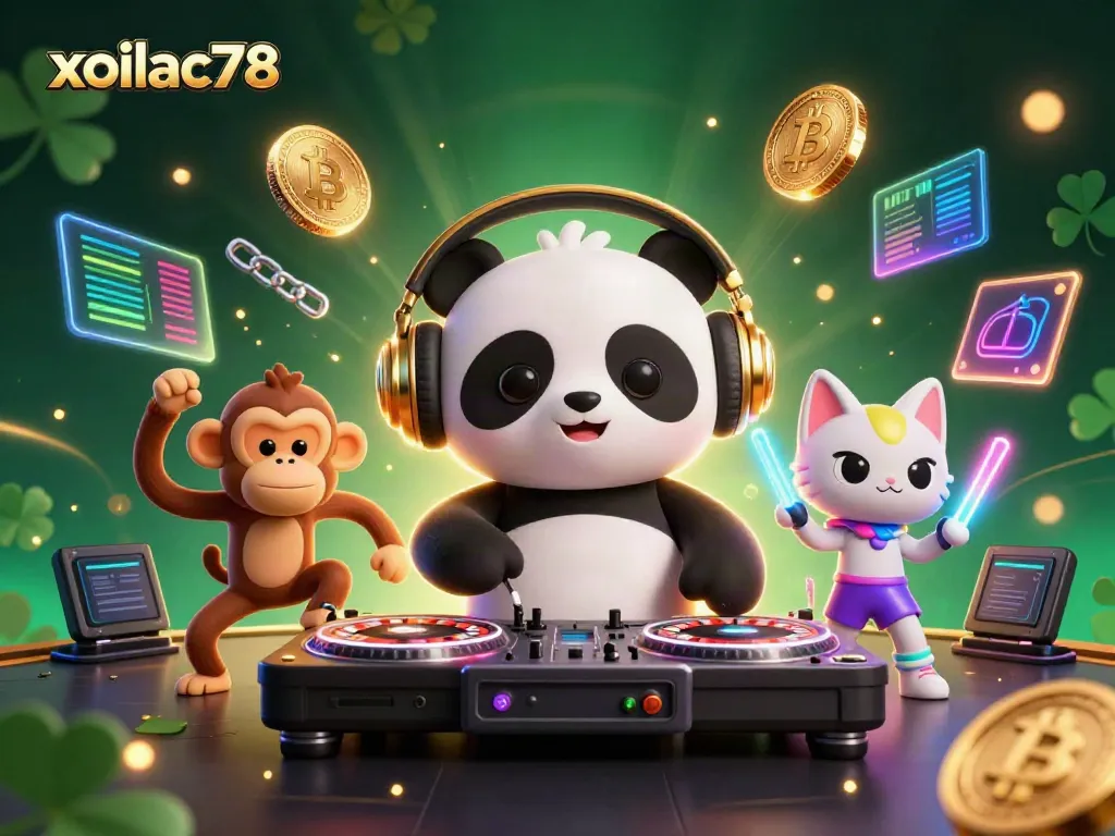 Enjoy thrilling moments with xoilac78 in this energetic casino scene featuring DJ panda and more!